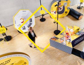 Key Visual für die Ausstellung Was heißt hier Minderheit