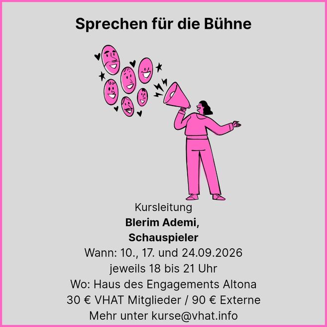 Sprechen für die Bühne 