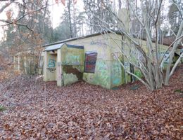 Oberirdischer Munitionsbunker.