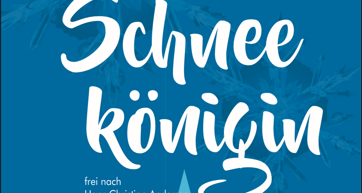 Plakat für Die Schneekönigin