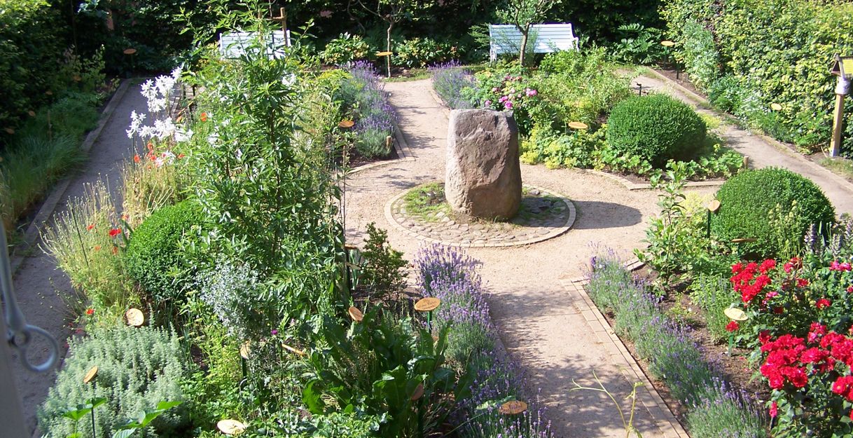 Bibelgarten von oben