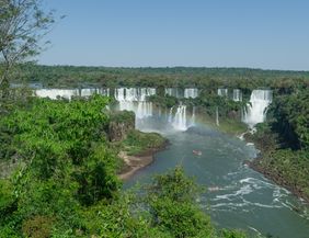 Wasserfälle in Foz do Iguacu